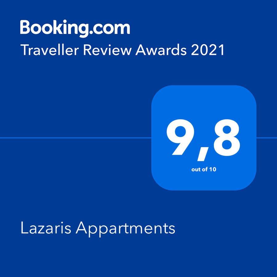 Almiros Beach Lazaris Apartments מראה חיצוני תמונה