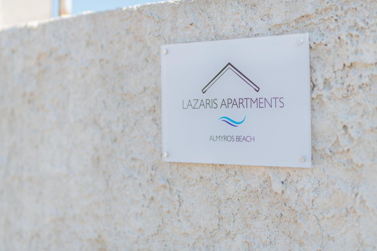 Almiros Beach Lazaris Apartments מראה חיצוני תמונה